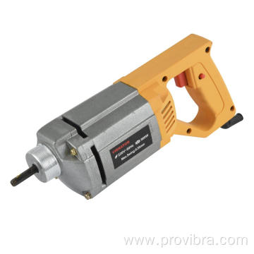 Handy concrete vibrator motor with poker